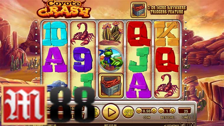 Cara Memainkan Slot Crash Coyote Di Taruhan M88